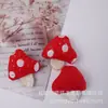 Bolsas Estéreo de Hongo de Tela, Ropa, Accesorios Lindos, Pequeños Accesorios para el Cabello de Hongo, Accesorios de Decoración para Ropa