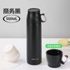 Fabricantes de tazas térmicas Yongkang al por mayor taza con logotipo de letras para hombre y mujer taza de publicidad taza con tapa de té de acero inoxidable taza de regalo de negocios