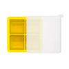 Popular Transfronterizo Bandeja de Hielo de Silicona 4-Rejilla 6-Rejilla Cubo de Hielo Cuadrado Molde de Hielo Cuadrado con Tapa Bandeja de Hielo de Color Puro Molde de Hielo