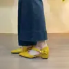 Temporada del Primer Encuentro: Elegantes y Suaves Zapatos Mary Jane para Mujer, Estilo Retro Coreano, Versátiles con Vestidos, Sandalias Cómodas