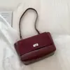 Bolso de Hombro Versátil de Diseño Coreano de Gran Capacidad de Moda, Bolso Cruzado para Mujer de Venta Caliente para Otoño e Invierno, Bolso Cubo Escarchado
