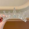 Pente de Cabelo Coroa de Princesa Infantil Cocar Menina Bebê Pente de Strass de Alta Qualidade Grampo de Cabelo Coroa de Aniversário de Menininha