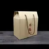 250g Chá de Árvore Antiga da Islândia, Xigui, Caixa de Papel Kraft Espesso para Chá a Granel, Personalizável com Logotipo em Hot Stamping e Informações do Nome do Chá