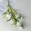 Cravo Longo Artificial Flor Falsa Flor Seca Dia das Mães Dia dos Professores Presente Decoração de Interior para Sala de Estar Ornamentos Florais