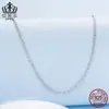 Evelle Moda Viajero diy Cadena Base Collar Joker Plata de Ley s925 Chapado en Platino Joyería al por Mayor Mujeres
