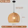 Novo Lustre para Sala de Chá Restaurante Estilo Chinês, Luminária Vintage para Sala de Estar, Sala de Estudo com Tatame, Lustre Criativo de Rattan para Hall de Entrada, Balcão de Bar