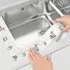 Pegatina Selladora de Bordes para Fregadero de Cocina, Pegatina a Prueba de Aceite para Estufa, Sellado de Bordes Impermeable, Autoadhesiva, Resistente a Altas Temperaturas, A Prueba de Moho, Sin Residuos