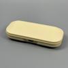 Caja de plástico PP de alta gama sencilla, caja de almacenamiento portátil anti-presión y anti-envejecimiento, caja de plástico de presión retro de nicho para gafas de sol