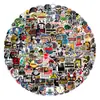 200 hojas casco de seguridad casco pegatinas para graffiti cuaderno patineta equipaje pegatinas impermeables venta al por mayor