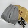 Calça Mai Bao forrada com fleece para meninos, calça esportiva de inverno para crianças, estilo outono/inverno, calça casual para meninos pequenos, roupa de inverno para bebês