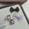 Grampo de Cabelo Laço Estilo Coreano Acetato de Alta Qualidade Doce Japonês Presilha de Cabelo Acessório de Cabelo Clipe Lateral