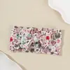 Acessórios de Cabelo Europeus e Americanos para Bebês e Crianças Laço Jacquard Faixa Larga Elástica Macia para Bebê