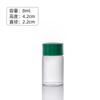 5-25ml productos para el cuidado de la salud botella de agua de medicina china vidrio transparente botella pequeña de medicina botella de áloe botella para polvo botella para pastillas