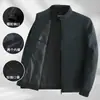 Nuevas Chaquetas Finas de Primavera para Hombres de Mediana Edad, Chaquetas Holgadas para Papá, Ropa Casual para Hombres de Mediana Edad y Mayores, para Hombres