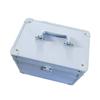Caja Cosmética de Aleación de Aluminio Caja de Almacenamiento para Joyería de Belleza Doméstica Caja de Almacenamiento de Cosméticos Multifuncional para Actuaciones al Aire Libre
