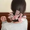Goma para el pelo de organza hecha a mano de alta calidad para moño de niña