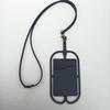 Estuche Colgante de Cuello de Silicona para Tarjetas Cuerda para Colgar el Teléfono Móvil Pegatina de Tarjeta Tarjeta de Banco Tarjeta de Autobús Pegatina de Tarjeta de Identificación LOGOTIPO Imprimible