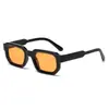 Gafas de Sol Cuadradas Nuevas 2025 Marco Pequeño Retro Europeo y Americano Color Jelly Contraste Gafas de Sol de Moda para Hombres y Mujeres