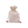 Bolsa de algodón navideña con cordón de haz grande al por mayor transfronterizo día de llegada bolsa de embalaje de Apple bolsa de regalo bolsa bolsa