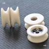 Roda guia de cerâmica Roda guia de arame Roda guia cerâmica têxtil Roda guia de cerâmica de alumina Roda guia totalmente de cerâmica Roda de porcelana