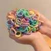 Diadema para el cabello de niños banda de goma de alta elasticidad trenzada no daña el cabello del bebé cuerda para el cabello red popular 2024 nueva cuerda para el cabello funda de cuero
