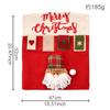 Decorações de Natal cor de desenho animado boneca tridimensional capa de cadeira alce capa de cadeira de mesa adereços de vestido de cozinha atacado