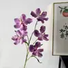 5 Orquídeas Phalaenopsis Artificiales para Arreglos Florales de Boda, Orquídeas Mariposa Falsas, Flores Artificiales Phalaenopsis