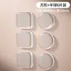 Adesivo Anticolisão para Maçaneta de Porta Almofada de Silicone Silenciosa Adesivo para Porta de Geladeira Batente de Porta Anticolisão Porta de Armário Adesivo de Parede de Partículas