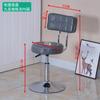 Silla de Ruedas Rodante, Técnico de Belleza, Dentista, Silla Ajustable, Mostrador de Caja, Taburete Redondo, Taburete Alto, Silla Moderna, Venta al por Mayor Transfronteriza