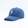 Gorra de Béisbol Casual de Moda Nueva con Forma de R, Gorra de Moda con Letras, Transpirable para Senderismo, Mismo Estilo que las Celebridades de Internet
