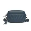 Bolsa Transfronteriza de Cuero Genuino Nuevo Estilo 2023 Bolso Casual para Mujer Versátil Estilo Occidental Bolso Cruzado Piel de Vaca de Primera Capa Bolso Cuadrado Pequeño Sencillo