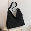 Bolso Retro de Gamuza para Mujer, Nuevo Bolso Casual de Moda para el Brazo, Diseño de Nicho, Bolso Tote Estilo Perezoso, Bolso Cruzado