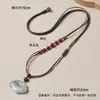 Cordón para colgante al por mayor, cordón ajustable hecho a mano para colgante de joyería de jade, cordón para colgar de ágata jadeíta