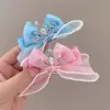 Tiara Coroa de Princesa Grampo de Cabelo Laço Infantil Grampo Superior Super Fada Acessórios de Cabelo para Meninas Acessórios de Cabelo Fofos da Moda
