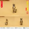 Latão Zodiac Criativo Tridimensional Zodiac Personalizado Chaveiro de Carro Pingente Acessórios Pequeno Presente Fabricante Atacado