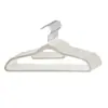 Perchas de Terciopelo para Uso Doméstico, Versión Engrosada para Adultos, Antideslizantes, que no Dejan Marca, Perchas para Ropa, Escurridores