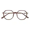 Gafas Graduadas Fotocromáticas para Mujer, Se Pueden Personalizar con Lentes Graduados, Montura Grande Estilo Coreano, Efecto Adelgazante, Monturas de Gafas que Cambian de Color