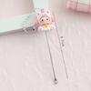 Novo Palito de Ouvido Desenho Animado Fofo Pacote Individual Palito de Ouvido Boneca 3D Feminina com Pingente Limpador de Ouvido Atacado