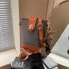 Bolsa Pequena Colorida Contrastante de Alta Qualidade para Mulheres Pedido Estrangeiro Nova Moda 2025 Bolsa Saco de Gangue Verão Casual Bolsa Transversal