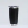 Taza de Coche Transfronteriza de 20 oz Termo de Acero Inoxidable 304 Taza Termo de Doble Capa con Recubrimiento en Spray Estilo Americano Taza de Cola Termo Personalización
