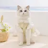26 Estilos Nuevos de Vestidos Delgados de Gato Estilo Palacio Ins para Primavera y Verano para Perros Pequeños y Medianos, Teddy, Bichón Ropa para Perros Mascotas
