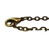 Ropa Personalizada de Fábrica Accesorios de Joyería Cadena de Collar Cadena Plana de Palabra Cadena de Palabra O Colgante con Cadena Cierre de Langosta Colgante