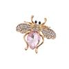 Nuevos accesorios de corsage antiguos exquisitos de vidrio de alta calidad, abeja incrustada de diamantes de imitación, accesorios de decoración para ropa y cabello DIY