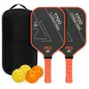 Remos de Pickleball de Fibra de Carbono T700 Transfronterizos Set Completo Raqueta de Pickleball Personalizada