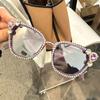 Gafas de Sol Ojo de Gato Adornadas con Cristales para Mujer - Montura de Diseño Europeo | UV400 Moda Urbana