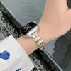 Correa de Metal Irregular Bloqueada por Color Adecuada para Apple Watch iWatch 12ª Generación 11/10Ultrase