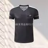 Roupas de Badminton para Homens e Mulheres, Tops Respiráveis de Secagem Rápida com Manga Curta, Absorventes de Suor para Treinamento e Competição, Uniformes de Competição, Roupas Esportivas Combinando para Casais