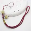 2025 Nuevo Otoño e Invierno Hecho a Mano Tejido Lanyard para Teléfono Móvil Gato de Dibujos Animados Estilo Muñequera Largo Portátil Colgante para Coche