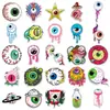 50 pegatinas para ojos serie de horror para ojos tazas decorativas pintadas para vacaciones cuenta manual tarjeta goo pegatinas transfronterizas al por mayor
