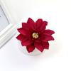 Simulação de tecido de narciso lírio d'água flor de lótus fantasia acessório de adorno de cabeça flor grampo de cabelo acessórios simulação de flor de tecido de seda